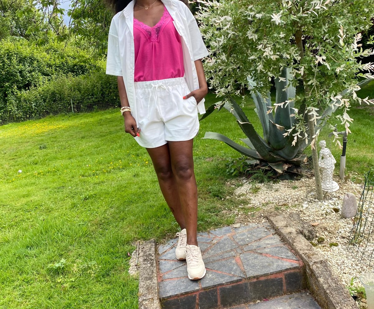 SHORT BLANC COLLECTION DOLCE VITA S/M OU L/XL - Image 2