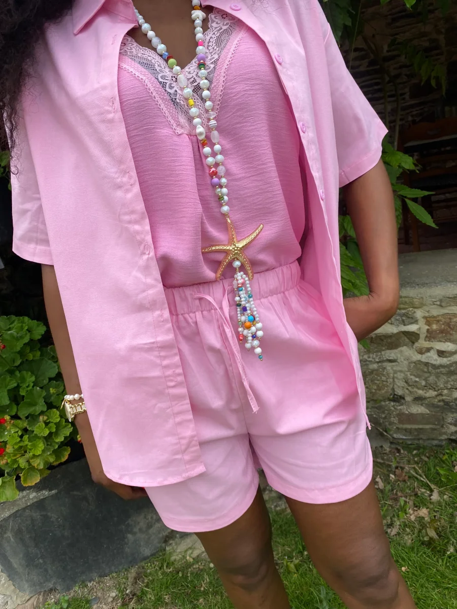 SHORT ROSE COLLECTION DOLCE VITA S/M OU L/XL