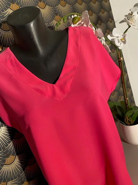 TOP ESTHER FUSHIA S/M/L – Image 2
