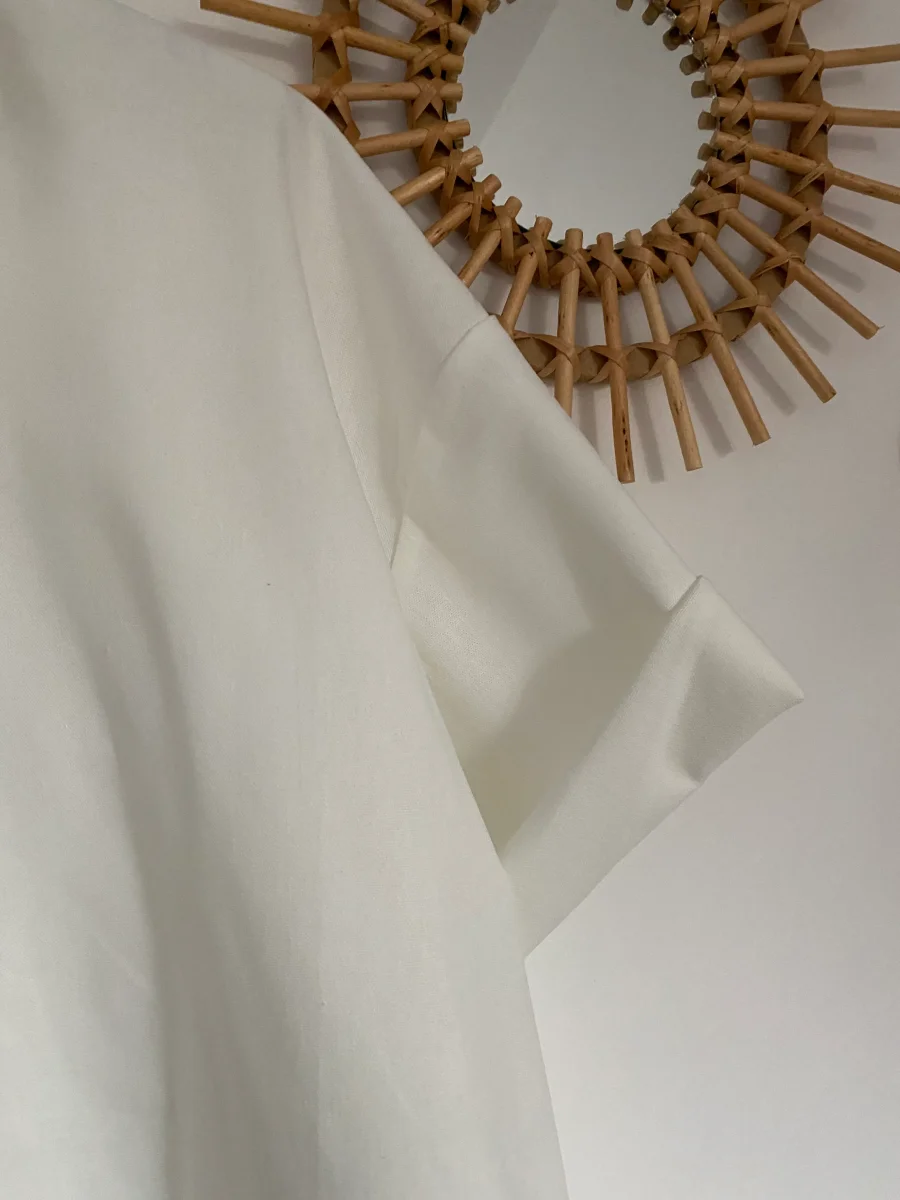 VESTE CHEMISE BLANCHE COLLECTION DOLCE VITA S/M OU L/XL – Image 8