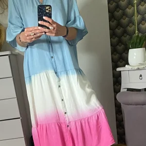 ROBE  TAI  FUSHIA   EN LYOCELL   40/46