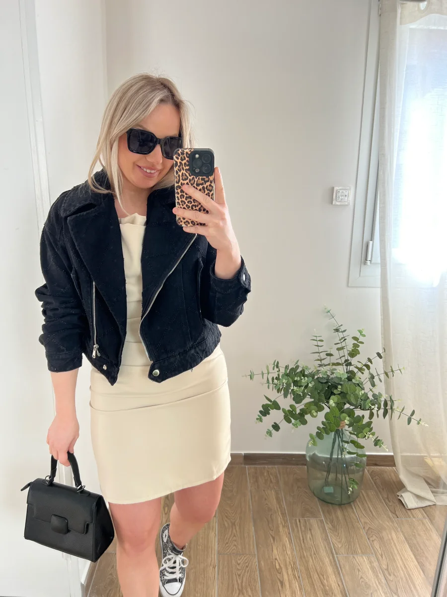 LA ROBE BARDOT BEIGE - Image 5