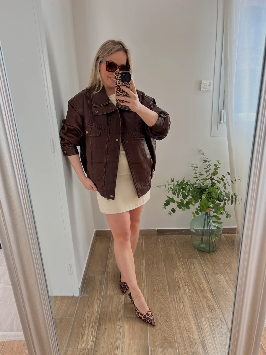 LA ROBE BARDOT BEIGE - Image 3