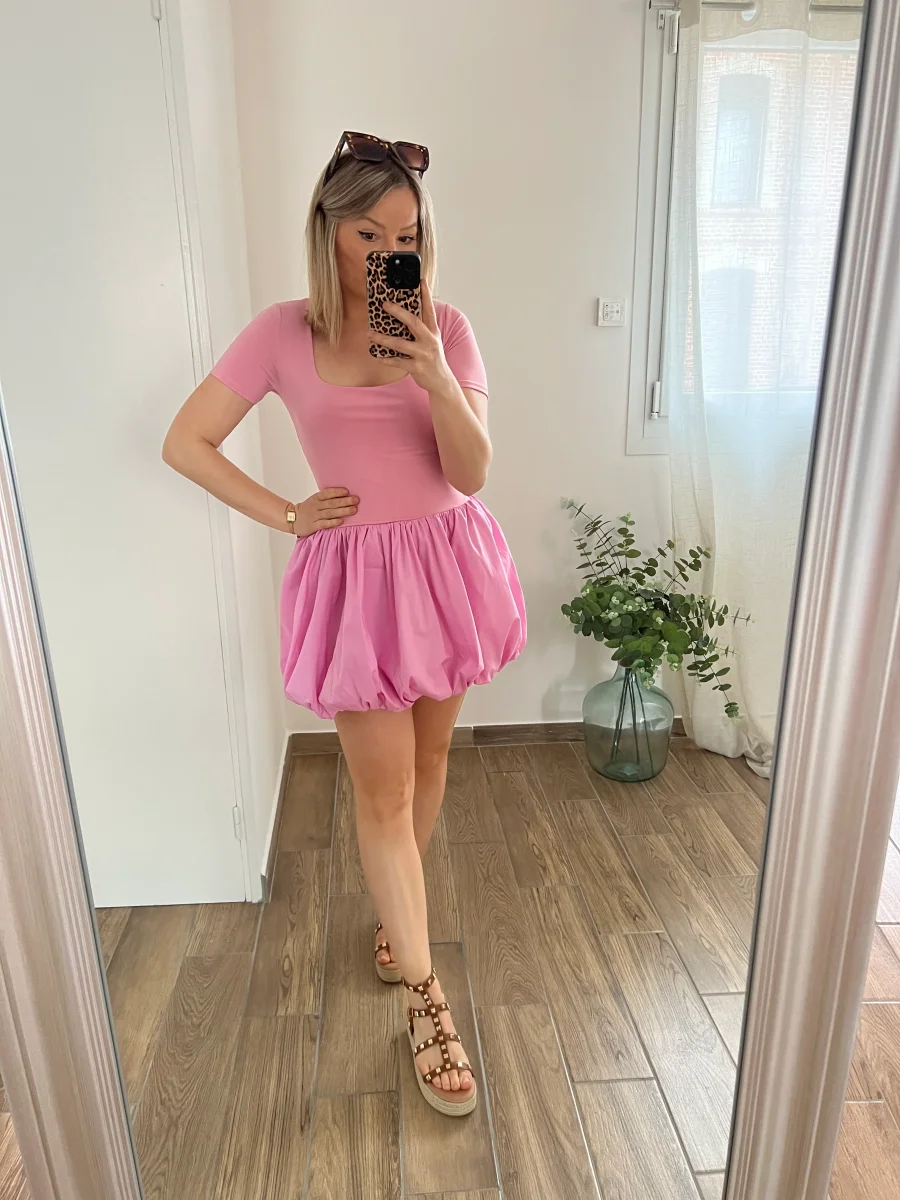 LA ROBE BABYDOLL ROSE - Image 6