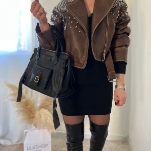 LA ROBE PULL FÉMININE NOIR