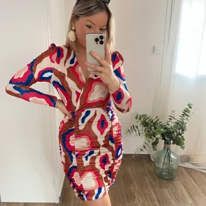 LA ROBE CAMEL ET ROSE