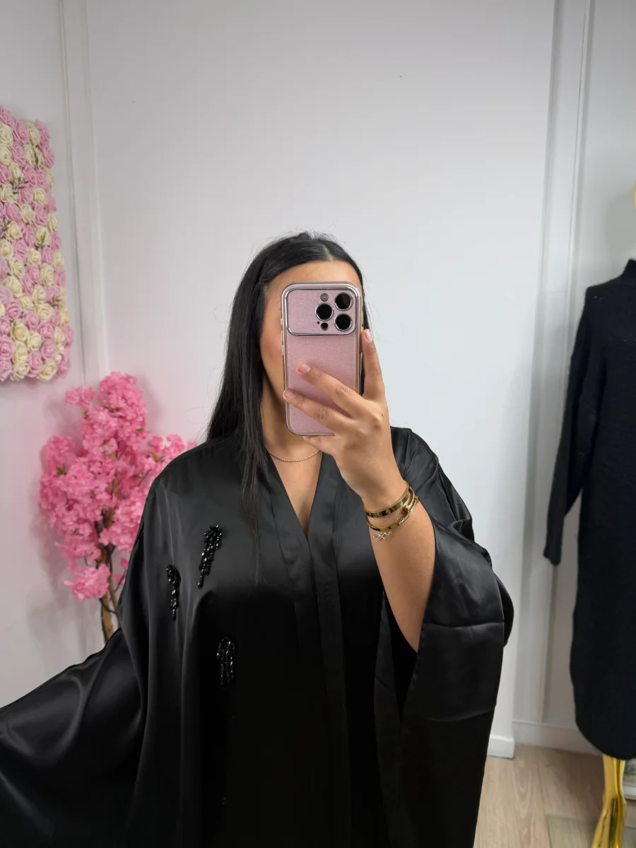 Abaya Yanissa Noir - Image 4