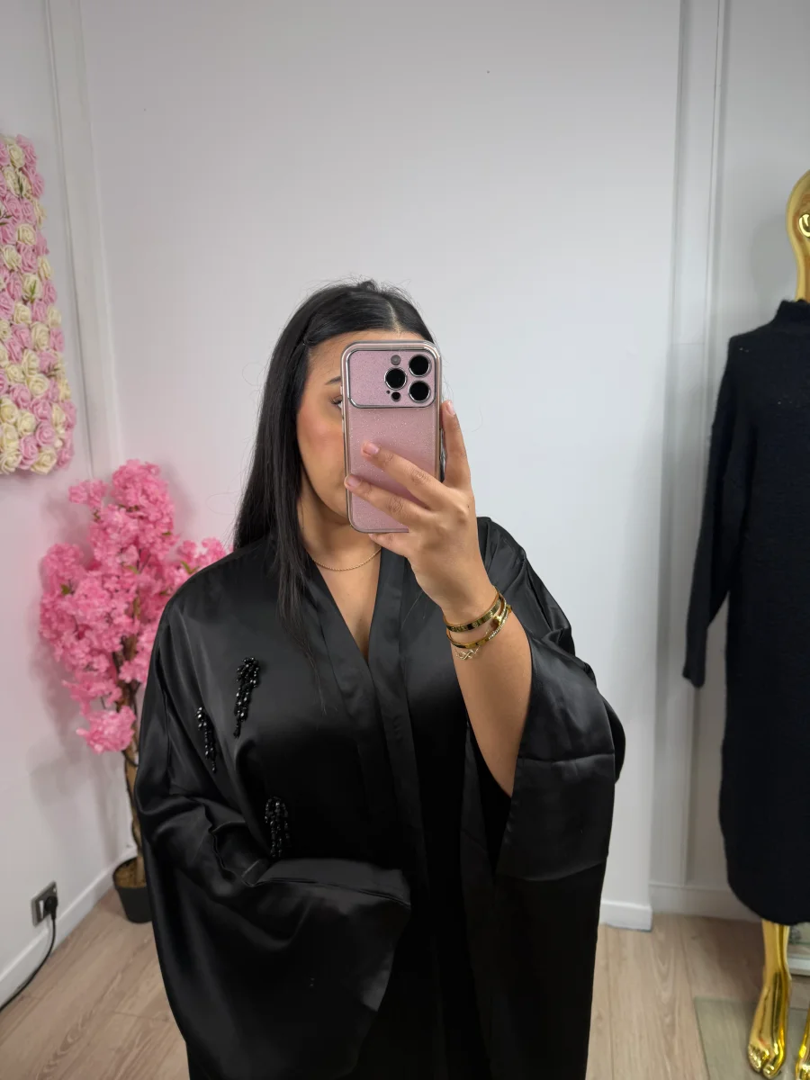 Abaya Yanissa Noir - Image 3