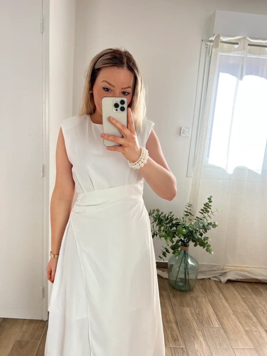 LA ROBE ÉLÉGANTE BLANCHE - Image 3