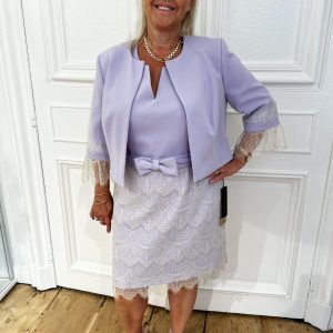 Ensemble robe et veste dentelle Linea Raffaelli Taille 46