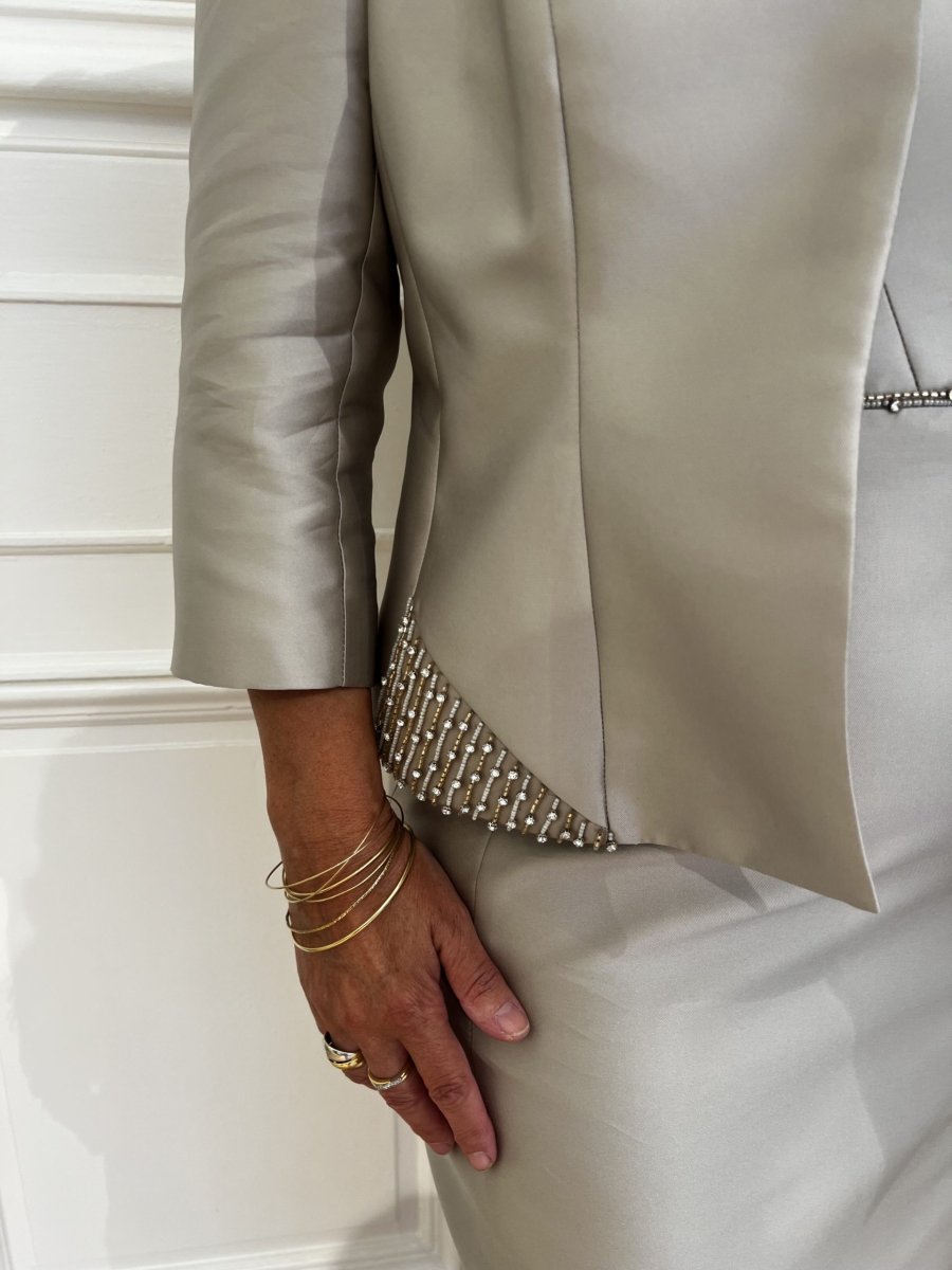 Robe mi longue Sonia Pena avec sa veste courte Taille 44 - Image 8