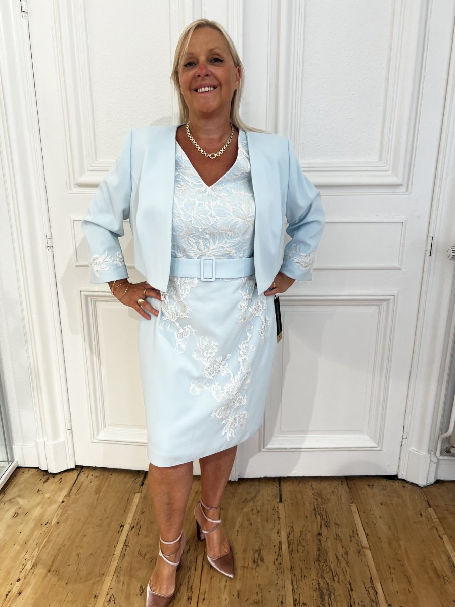 Ensemble robe et veste Linéa Raffaelli Taille 48 - Image 2