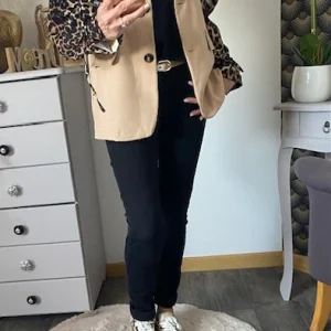 VESTE BLASER STELLA  LEOPARD  CAMEL   36 AU 42