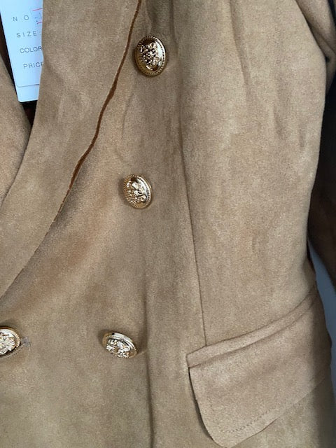 VESTE BLAZER SUEDINE MIA TAILLE S/M/L/XL – Image 9