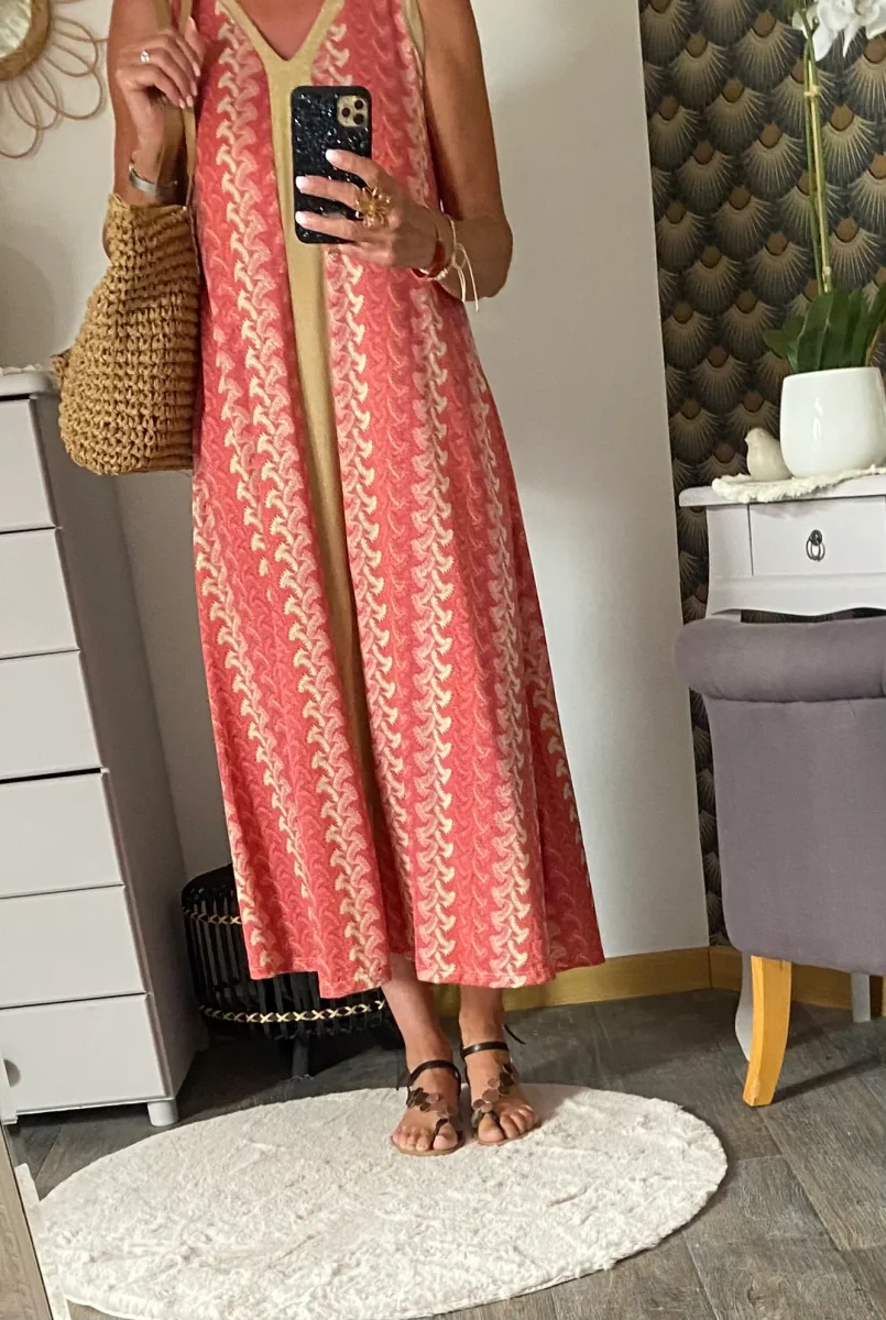 ROBE LUREX MILA ROSE 36/44 - Image 2