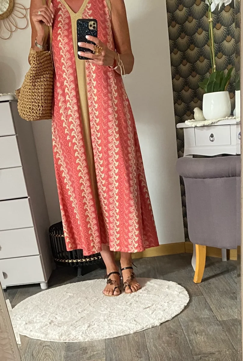 ROBE LUREX MILA ROSE 36/44 - Image 9