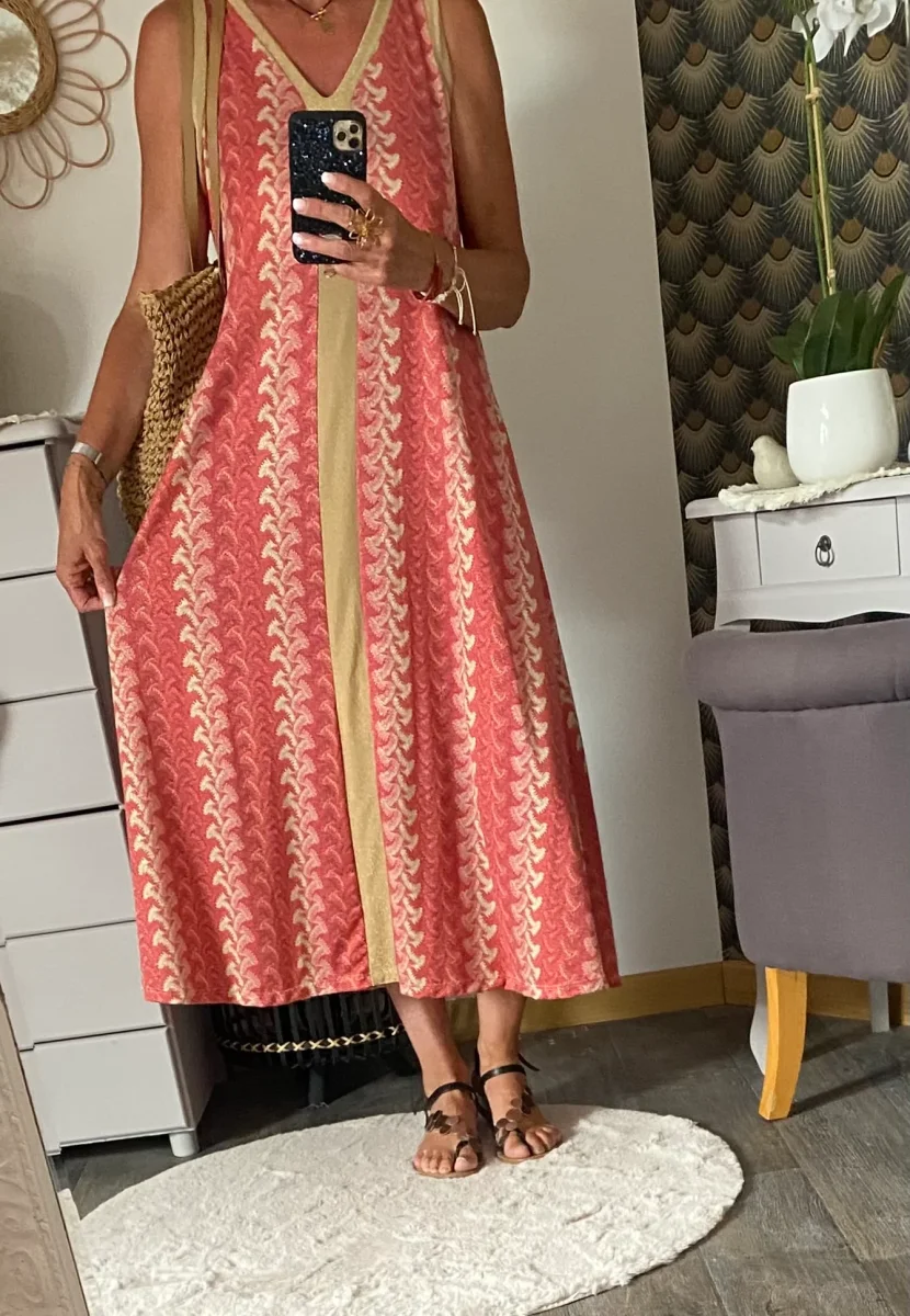 ROBE LUREX MILA ROSE 36/44 - Image 7