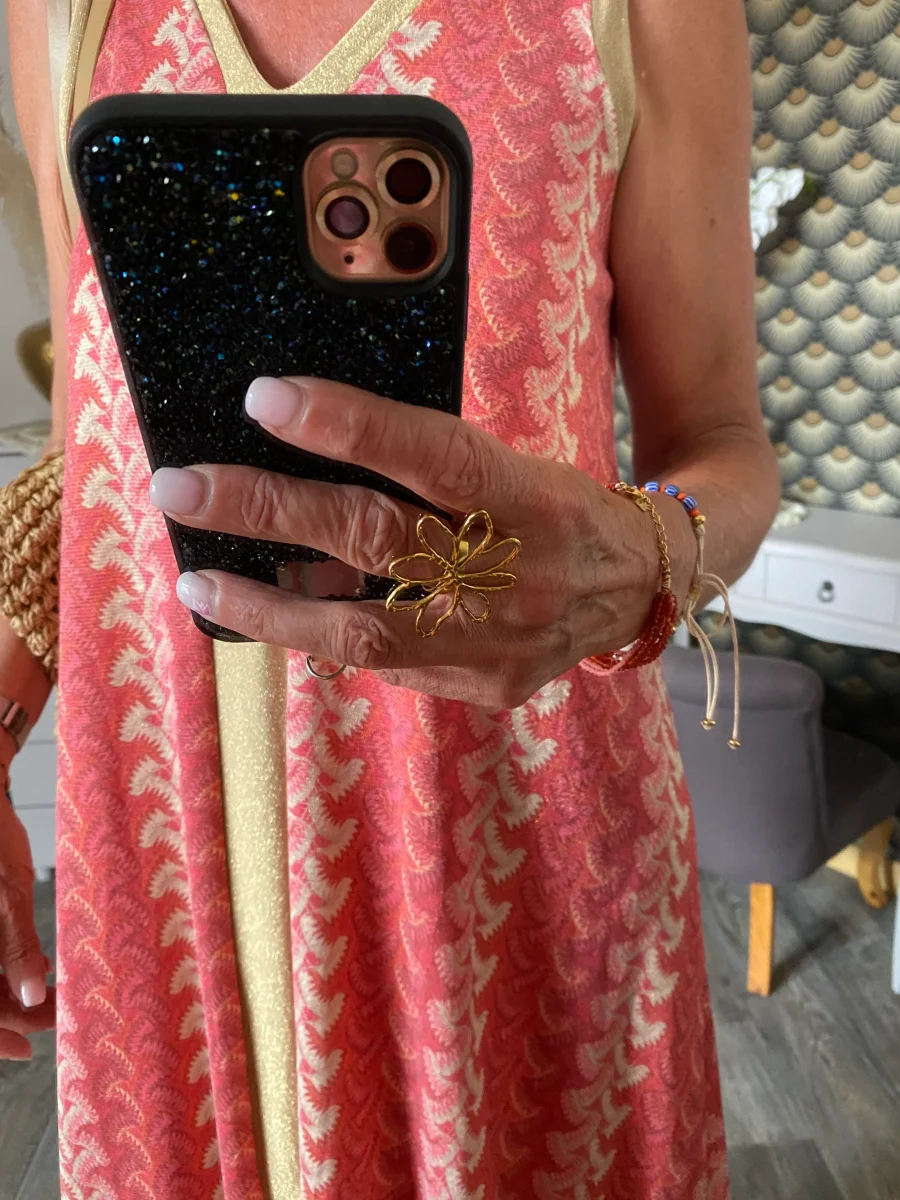 ROBE LUREX MILA ROSE 36/44 - Image 8