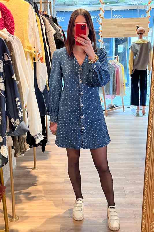 Robe en jean