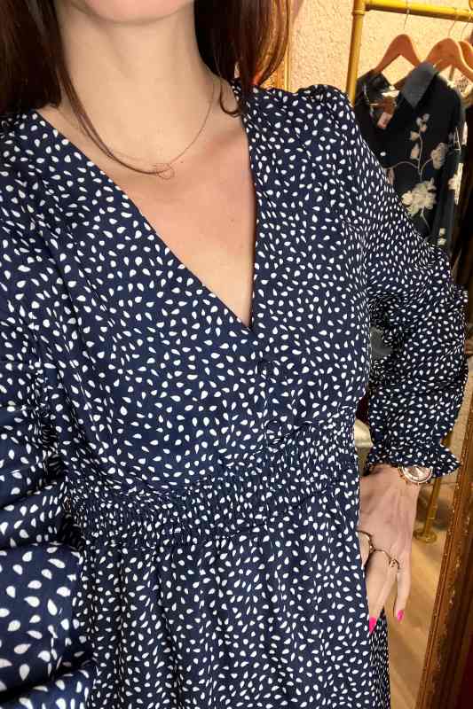 Robe longue à pois – Image 3