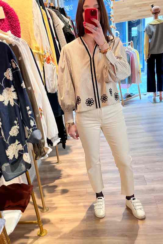 jean beige – Image 2