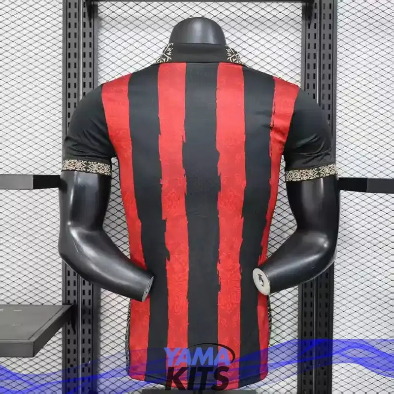 MAILLOT AC MILAN CONCEPT "noir, rouge" 2025/2026 Version Player - Image 3