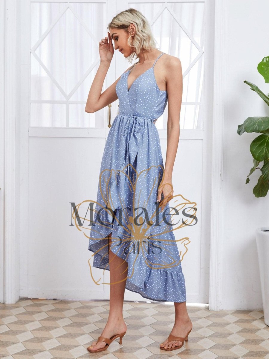 Robe Mode Bleu Automne – Image 6