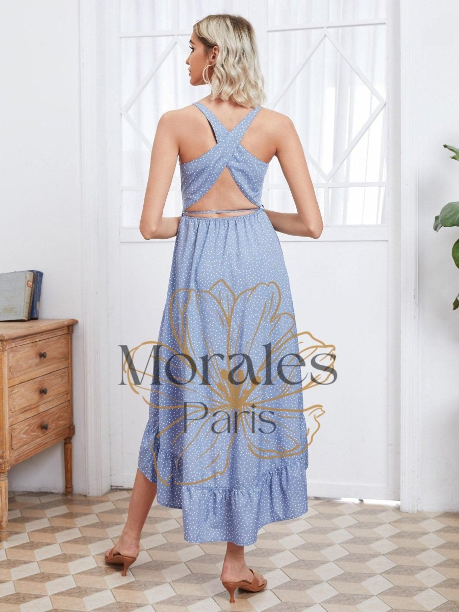 Robe Mode Bleu Automne – Image 5