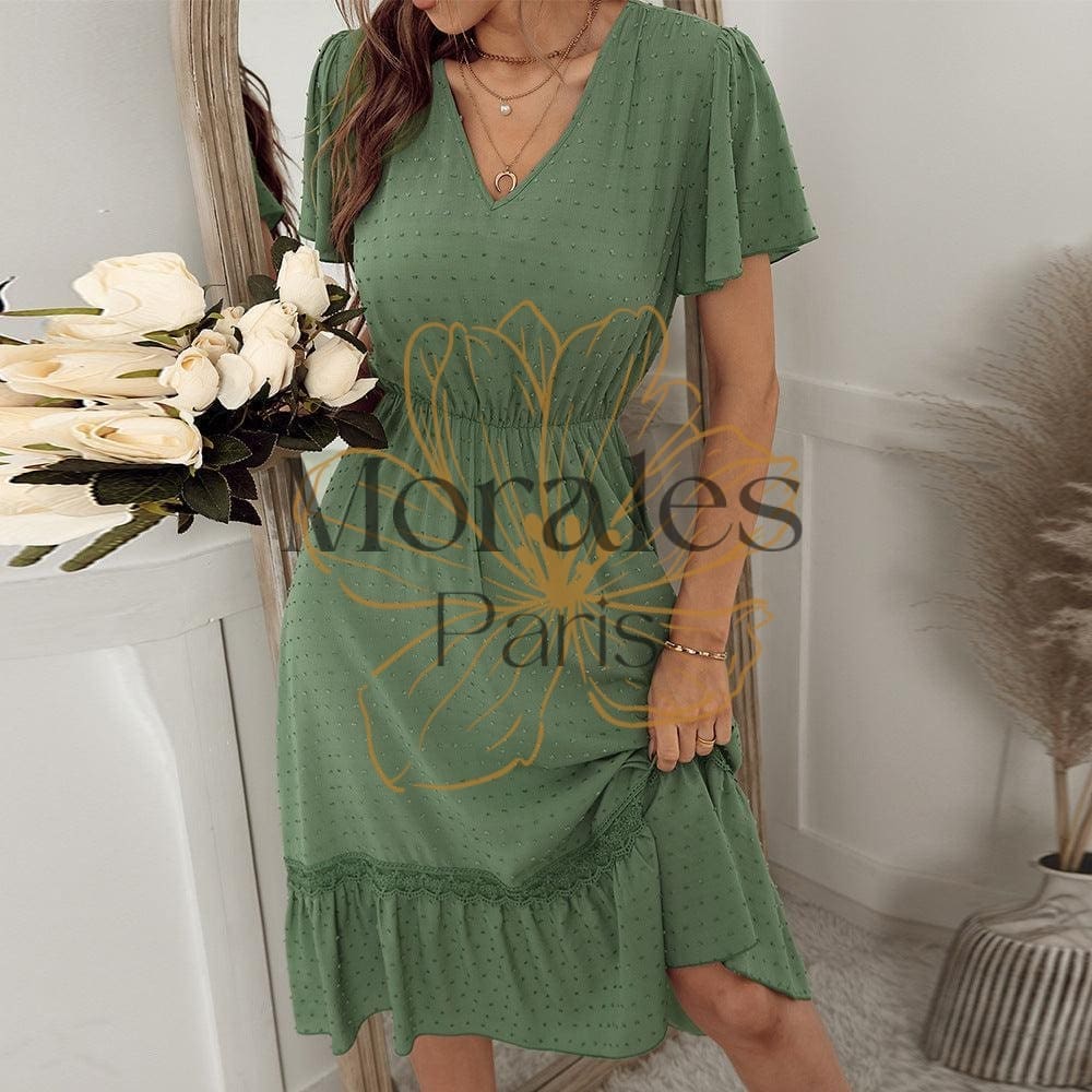 Robe Midi Style Marinière – Image 5