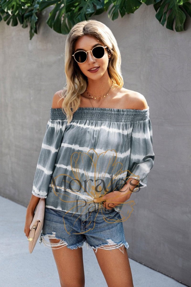 Blouse Boho Effet Tie-Dye – Image 7