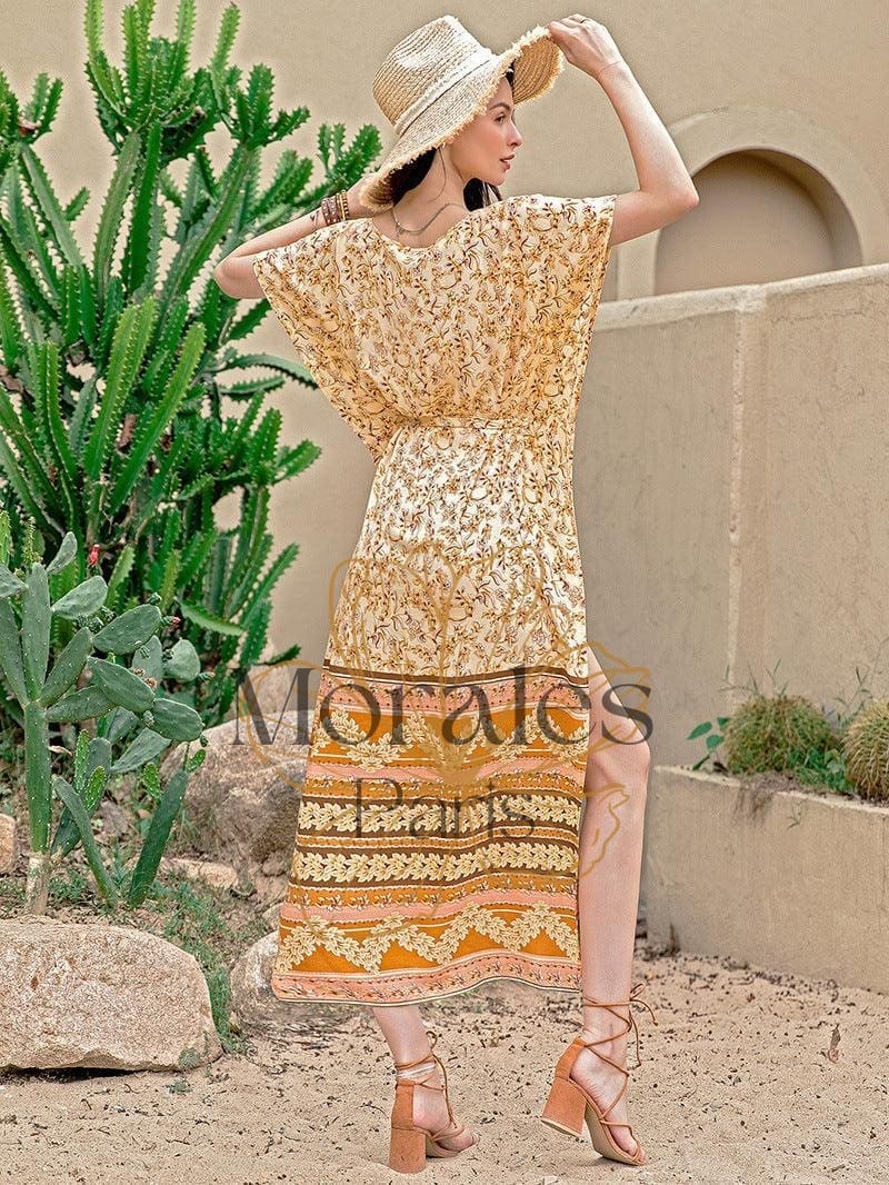 Robe De Promo Bohème Jaune – Image 5