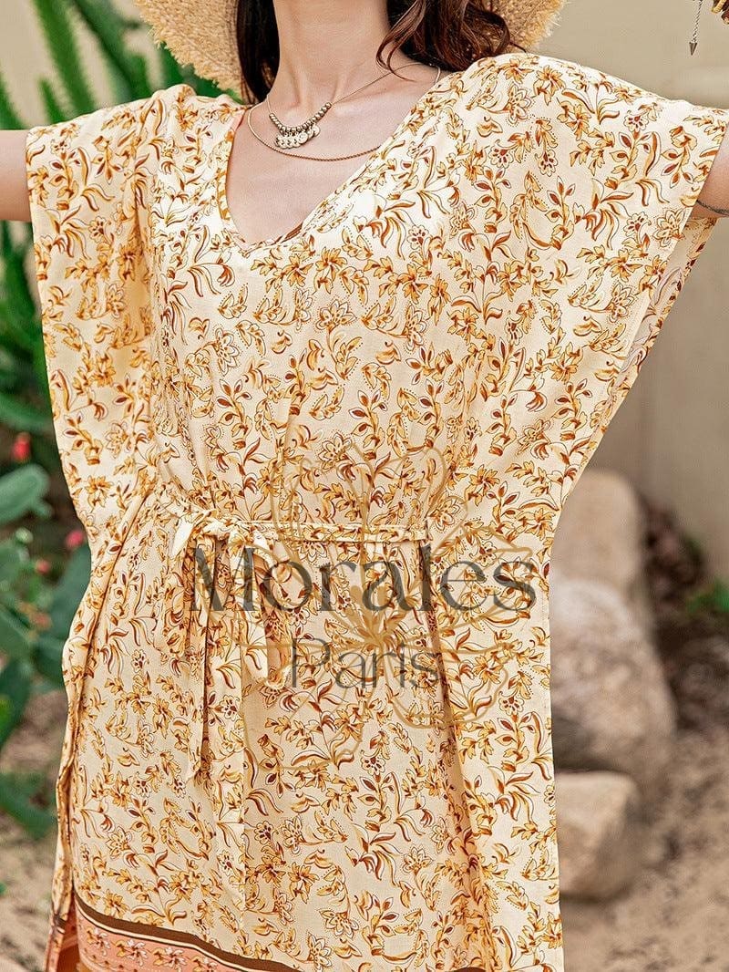 Robe De Promo Bohème Jaune – Image 8