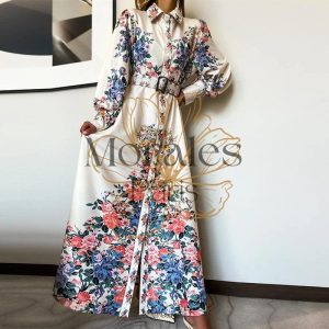 Robe Hippie Maxi Floral
