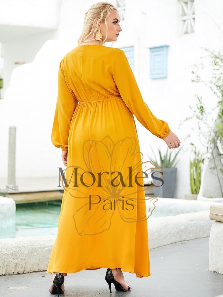 Robe Jaune Rétro – Image 6