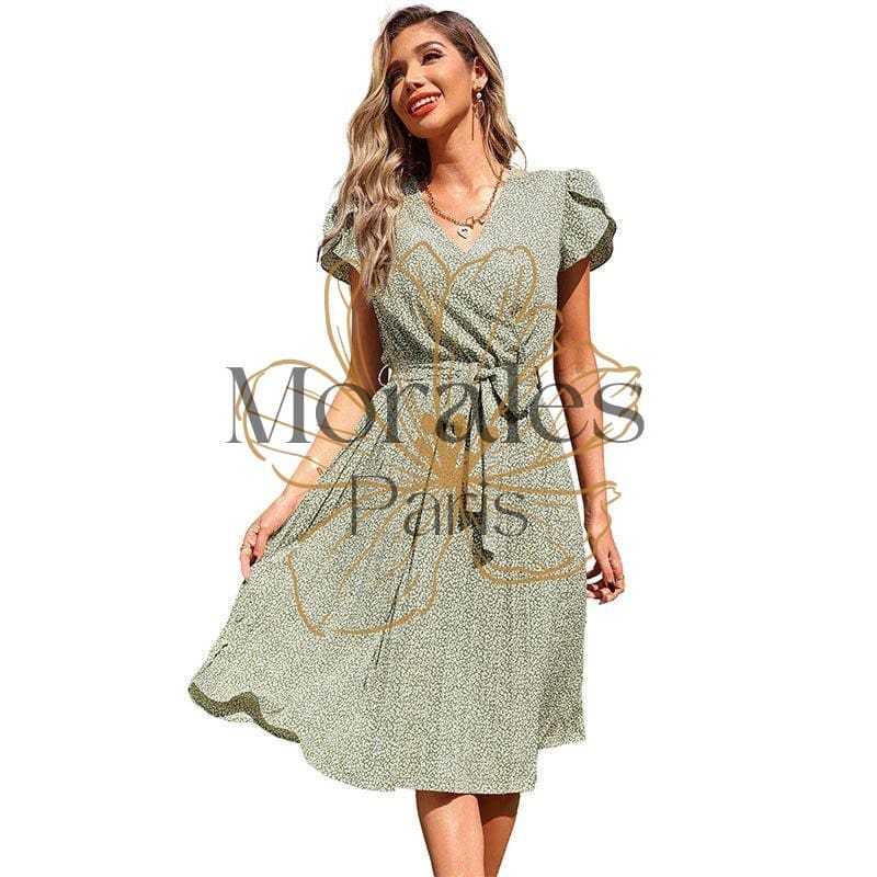 Robe Verte Style Été – Image 8