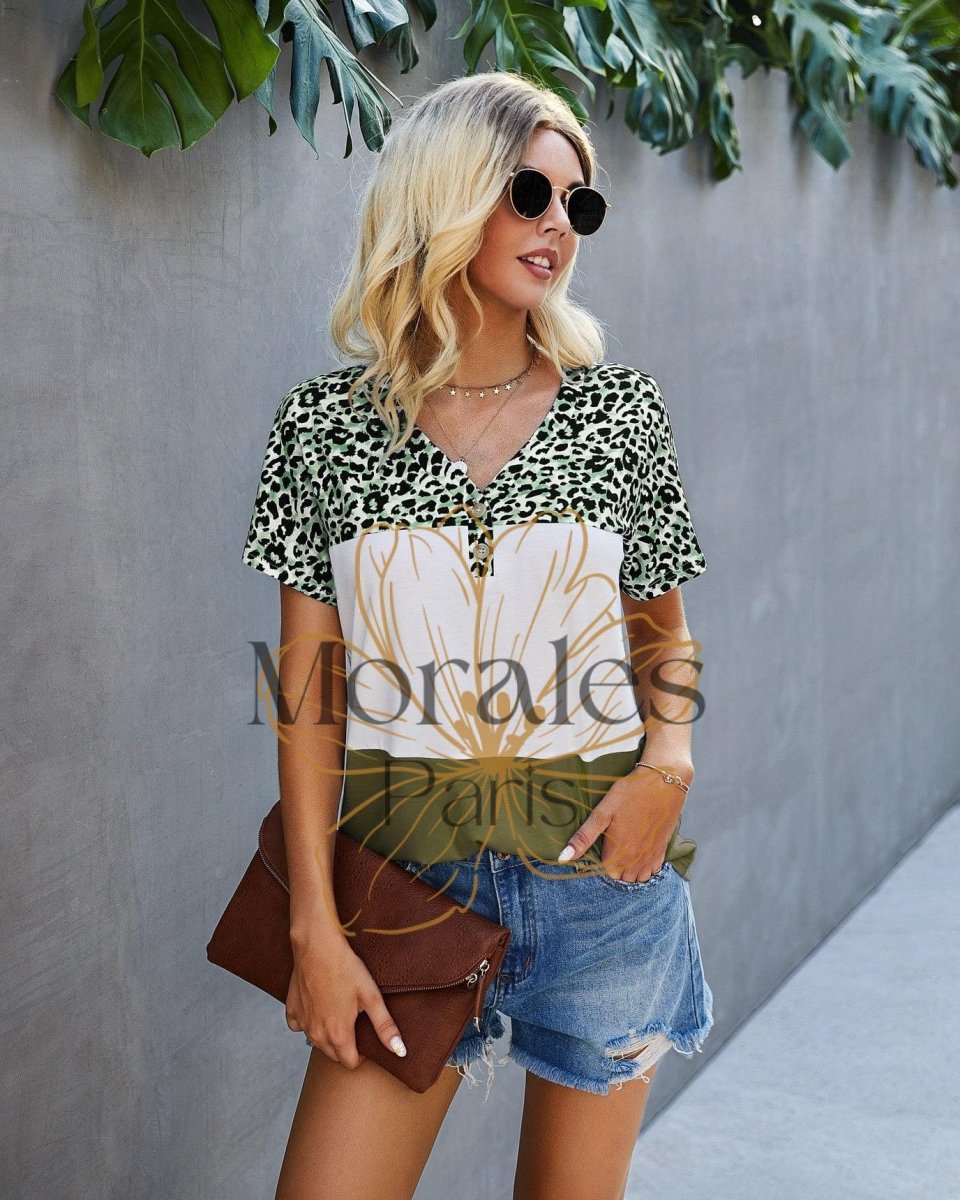 Blouse Bohème Manches Courtes – Image 5