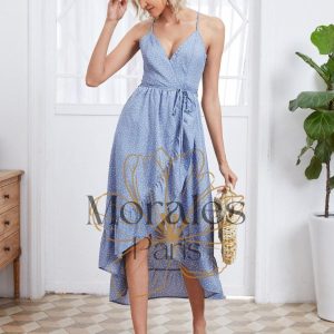 Robe Mode Bleu Automne