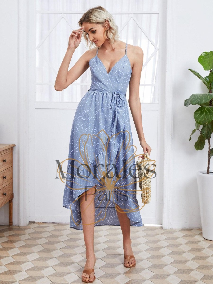 Robe Mode Bleu Automne – Image 3