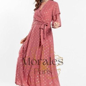 Robe Longue Bohème Rouge