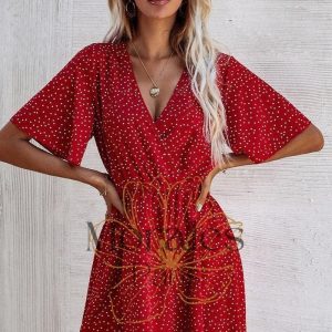 Robe D’Été Rouge