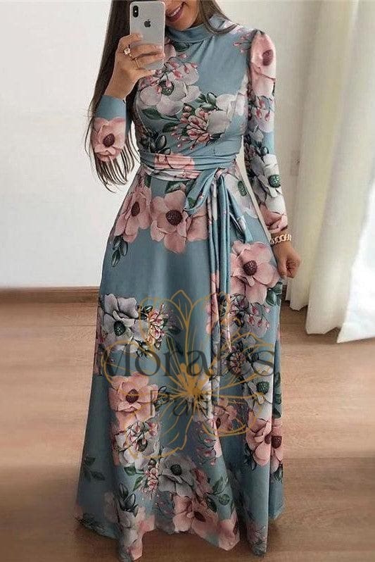Robe Bohème Chic Manche Longue – Image 5