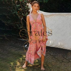 Robe Bohème Chic & Rouge