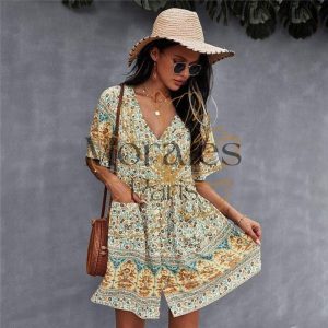 Robe Bohème Chic et Fleurie