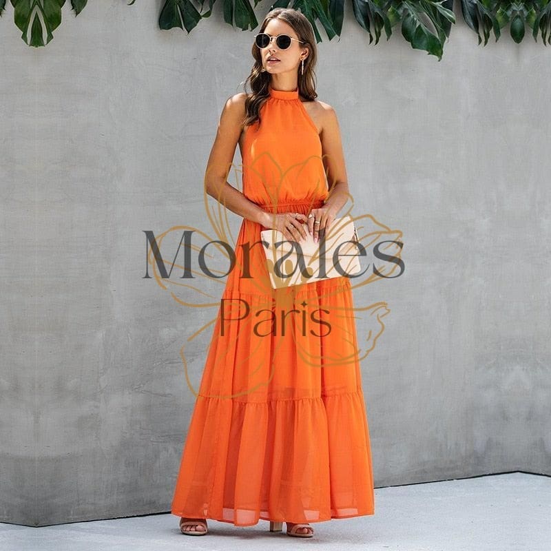 Robe Bohème Col Licou – Image 6