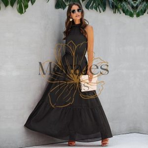 Robe Bohème Col Licou