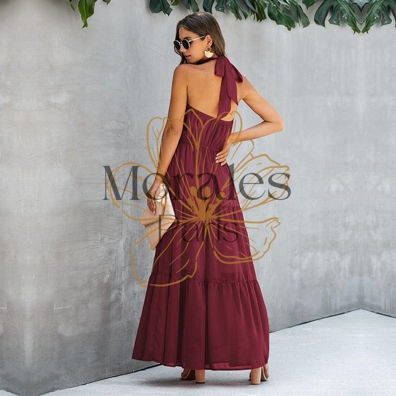 Robe Bohème Col Licou – Image 7