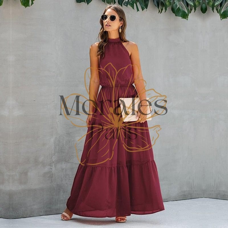 Robe Bohème Col Licou – Image 4