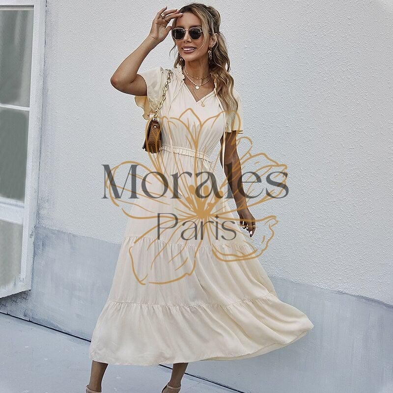 Robe Bohème Col V – Image 4