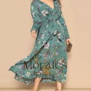 Robe bohème grande taille femme