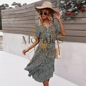 Robe Bohème à Imprimé Floral